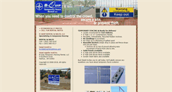 Desktop Screenshot of bquiptempfence.com